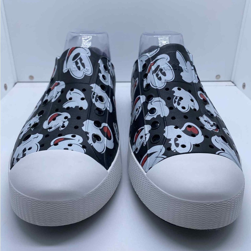Native x Disney Mickey Mouse Shoes Black Unisex Women’s Size 9, Men’s Size 7 - Picture 2 of 10